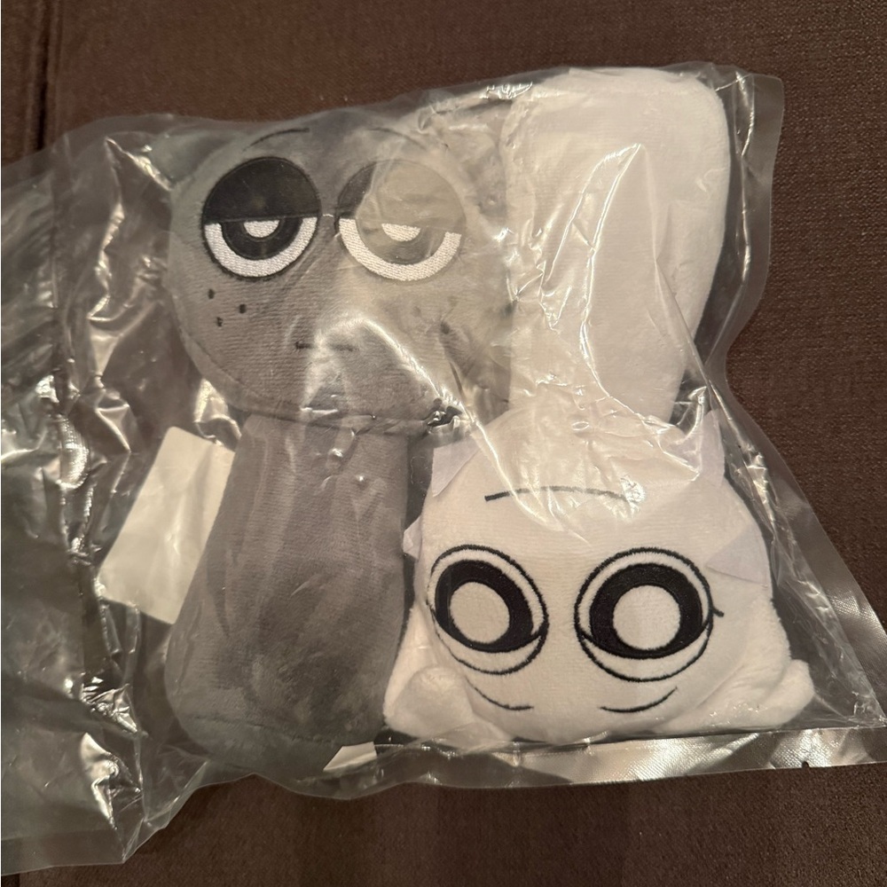 Sprunky Plush, Wenda and Gray,